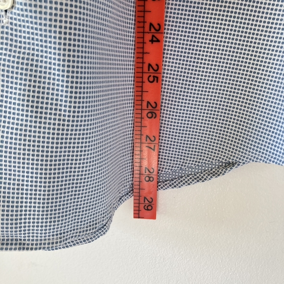 Preloved Zara Man Plaid Office Cocktail Slim Fit Dress Shirt - Size Small - Picture 6 of 14